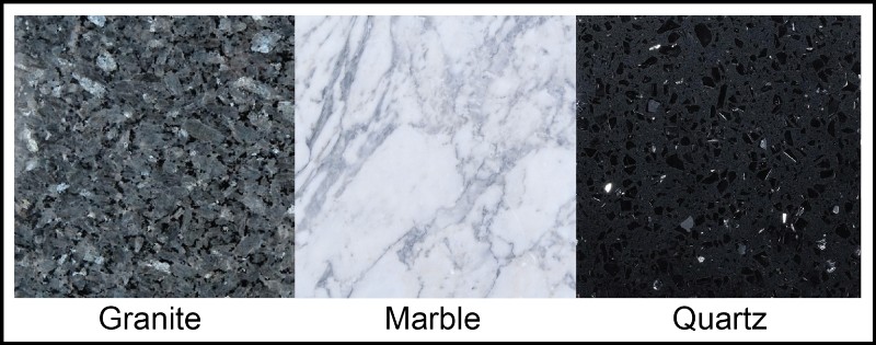 granite marble quartz